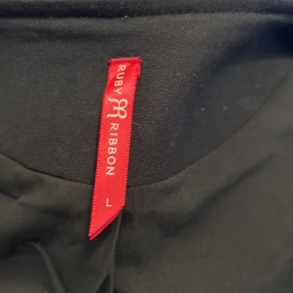 Ruby Ribbon long jacket black large - Picture 5 of 5